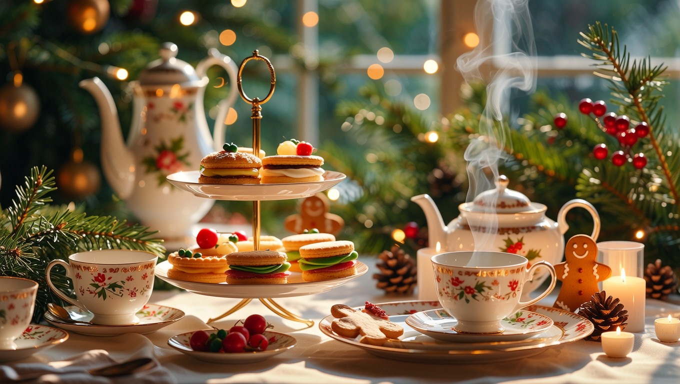 Free Christmas Tea Elegance Image - Christmas, Tea, Holiday | Download ...