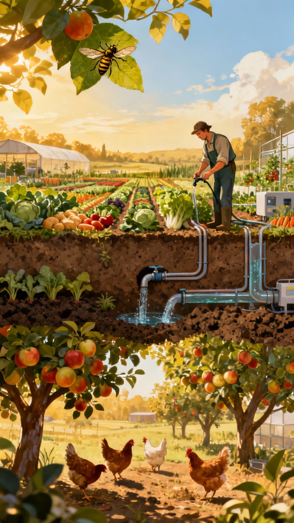 Free Sustainable Farm Ecosystem Image - Permaculture, Sustainable ...