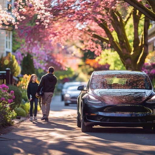 Free Springtime Neighborhood Stroll Image - Spring, Neighborhood ...