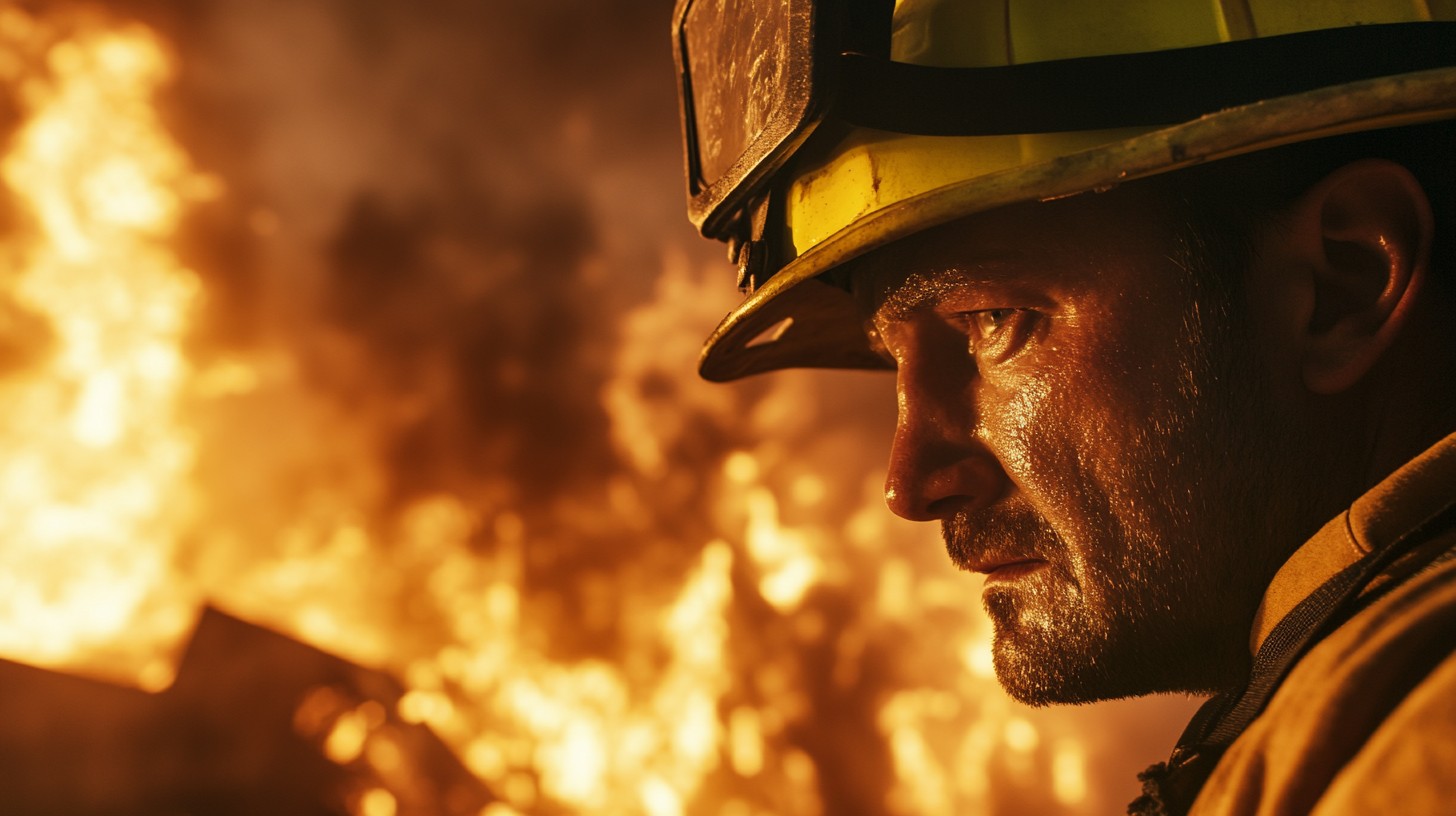 Free Firefighter in Action Image - Firefighter, Bravery, Fire ...