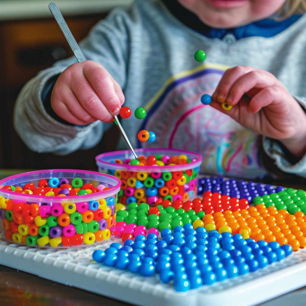 Free Creative Playtime Fun Image - Child, Creativity, Beads | Download ...