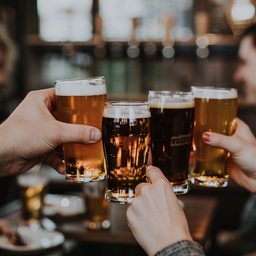 Free Cheers With Beers Image - Beer, Cheers, Toast | Download at StockCake