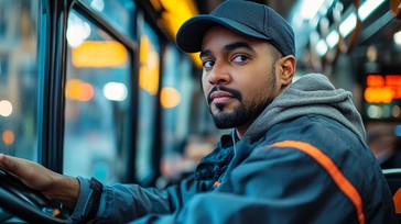 Bus Driver Image Free Focused Bus Driver Image - Driver, Bus, Serious | Download at ...