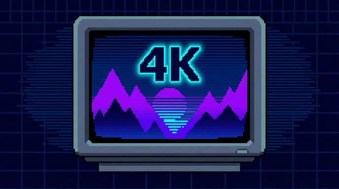 Free 4K Synthwave Vision Image - 4k, Synthwave, Pixel | Download at ...