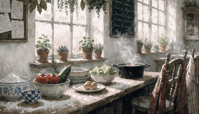 Comfy Cooking Free Cozy Kitchen Vibes Image - Kitchen, Cooking, Cozy | Download at ...