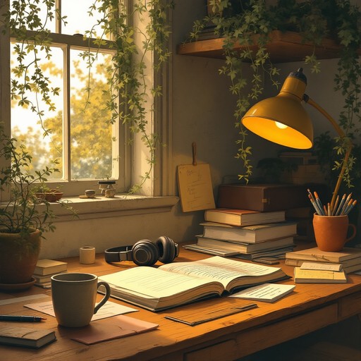 Free Sustainable Study Space Image - Lofi, Cozy, Sustainable | Download ...