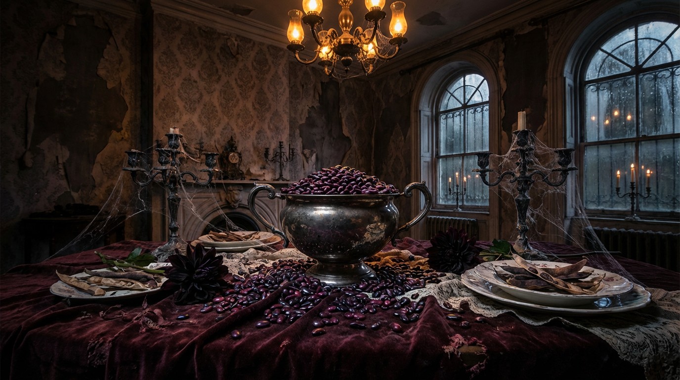 Goth Beans Download Gothic Bean Elegance Image - Victorian, Gothic, Beans | StockCake