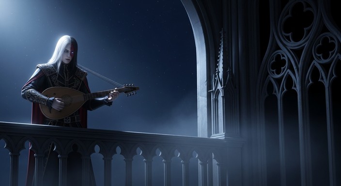 Free Death's Musical Performance Image - Skeleton, Minstrel, Gothic ...