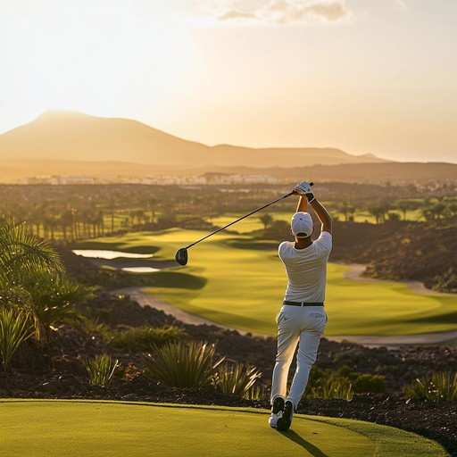 Free Sunset Golf Swing Image - Golf, Sunset, Hills | Download at StockCake