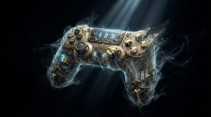 Free Gothic Gaming Controller Image - Gaming, Controller, Gothic ...