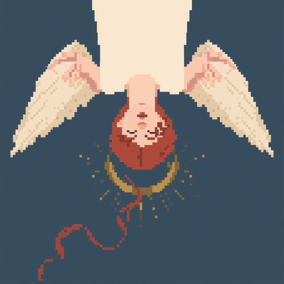 Free Red-Haired Celestial Rising Image - Angel, Pixel, Art | Download ...