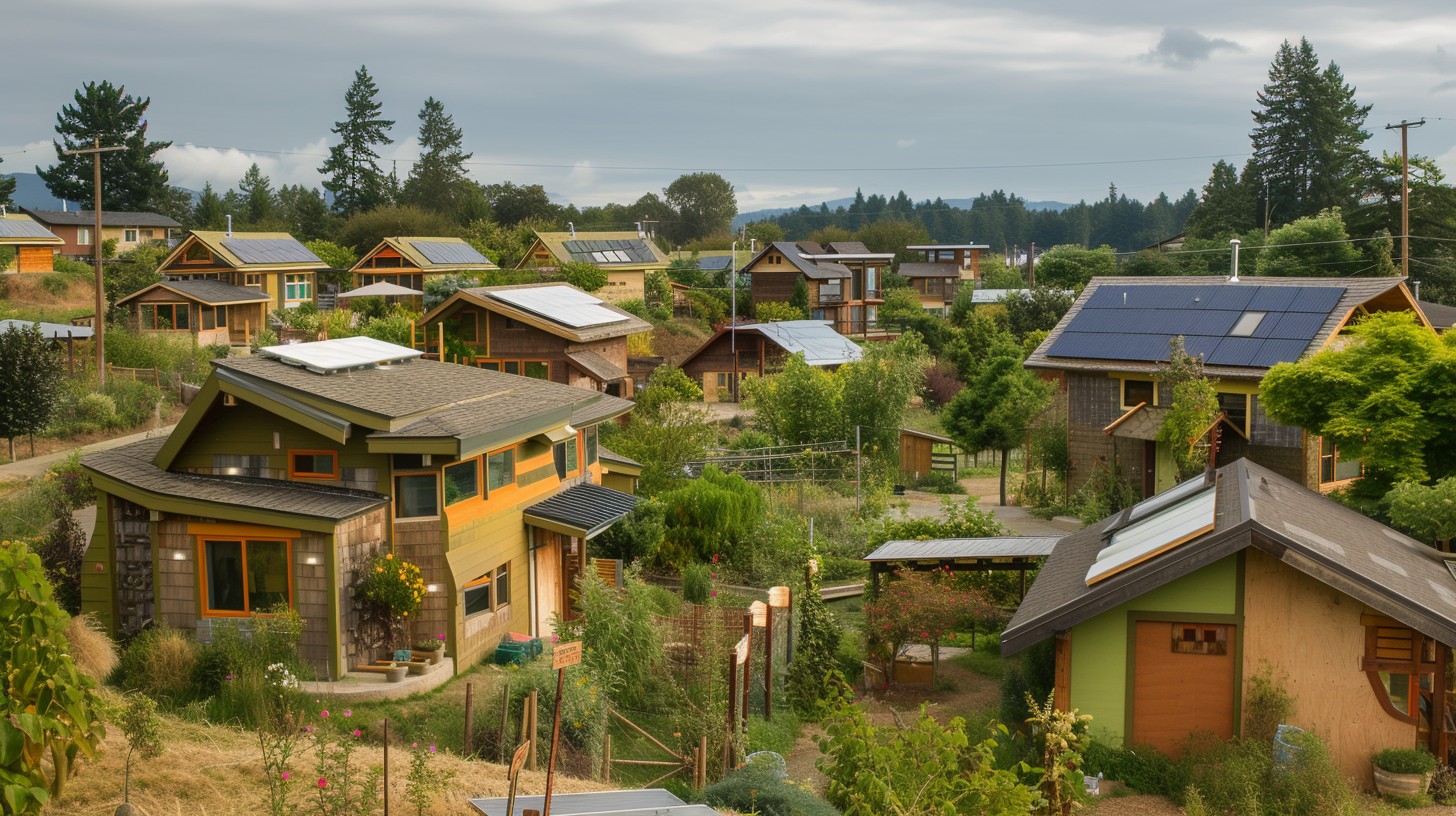 Free Eco-friendly Community Living Image - Eco-village, Sustainable ...