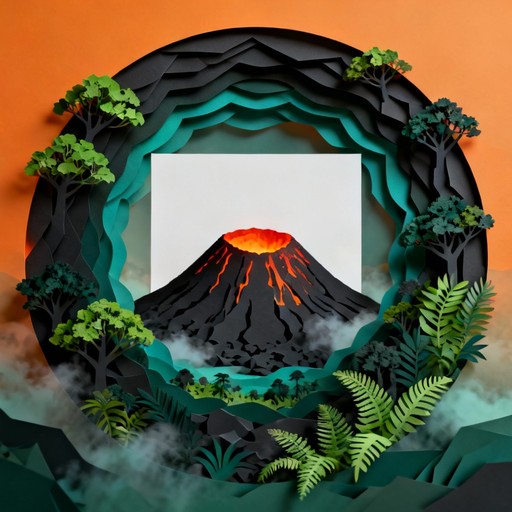 Free Volcanic Paradise Layers Image - Volcano, Lava, Crater | Download ...