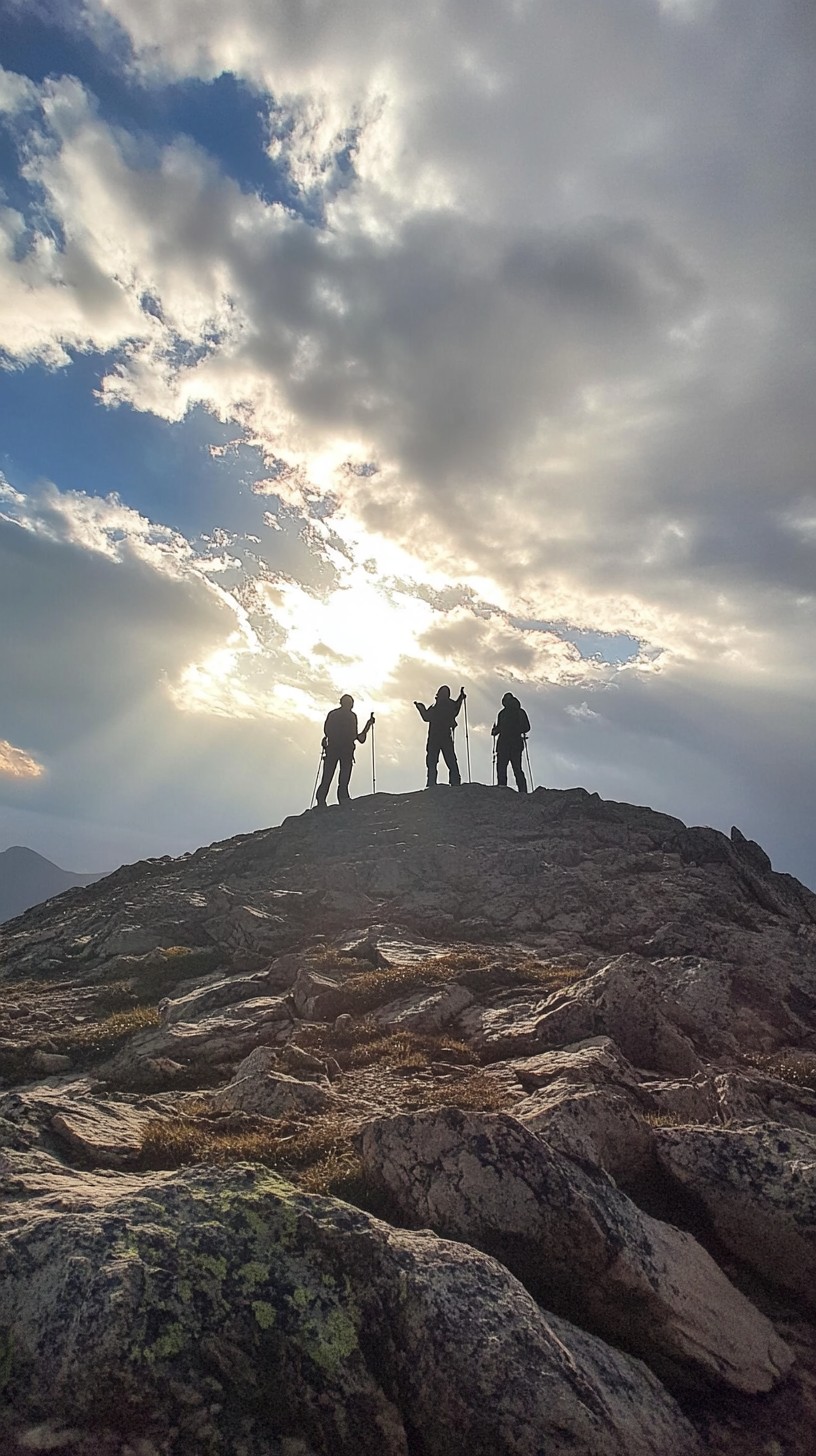 Free Mountain summit celebration Image - Mountain, Summit, Celebration ...