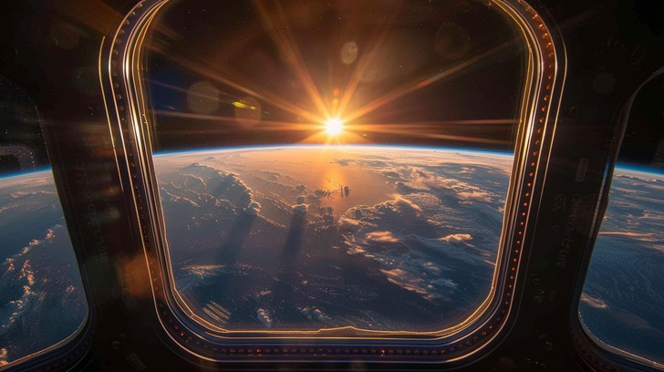 Free Sunrise from Space Image - Sunrise, Space, Earth | Download at ...