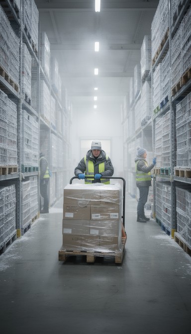 Free Cold Storage Workers Image - Warehouse, Storage, Frozen | Download ...