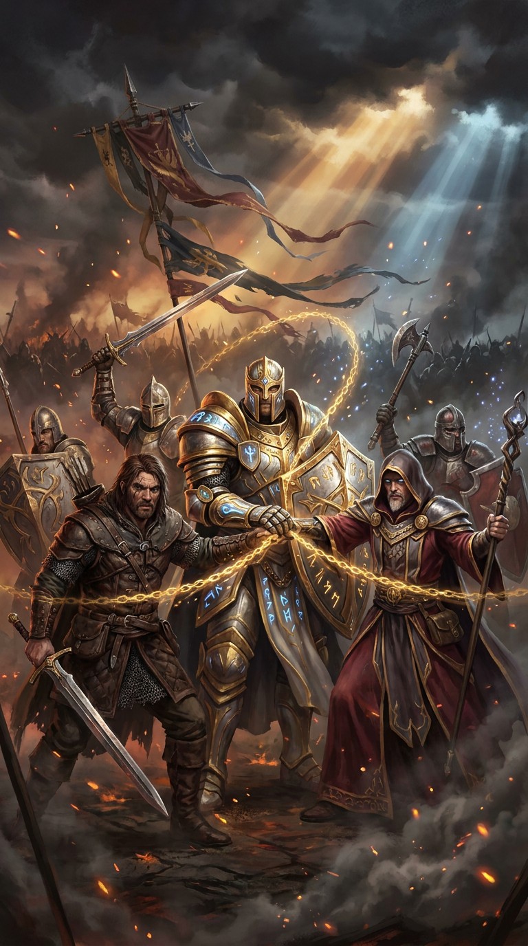 Free United Warriors Stand Image - Fantasy, Warrior, Battle | Download ...