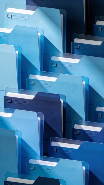Free Blue Folders Cascade Image - Folders, Blue, Geometric | Download ...