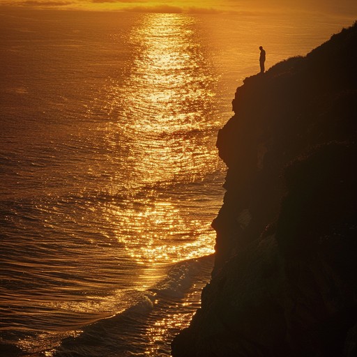 Free Sunset Cliff Gazing Image - Sunset, Cliff, Ocean | Download at ...