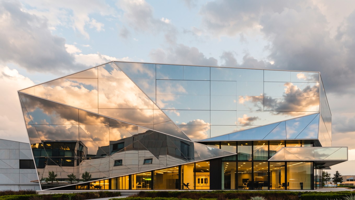 Free Chrome Architecture Gleams Image - Architecture, Chrome, Modern ...