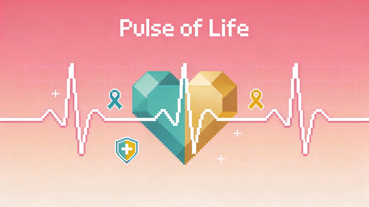 Free Pulse of Life Image - Pixel, Heartbeat, Healing | Download at ...
