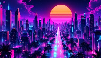 Free Synthwave City Dreams Image - Synthwave, Cyberpunk, Neon ...