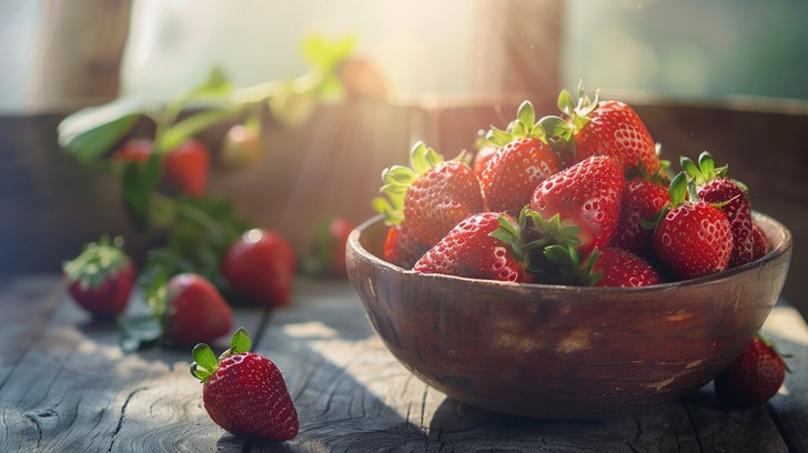 Free Fresh strawberries bowl Image - Strawberries, Fresh, Ripe ...