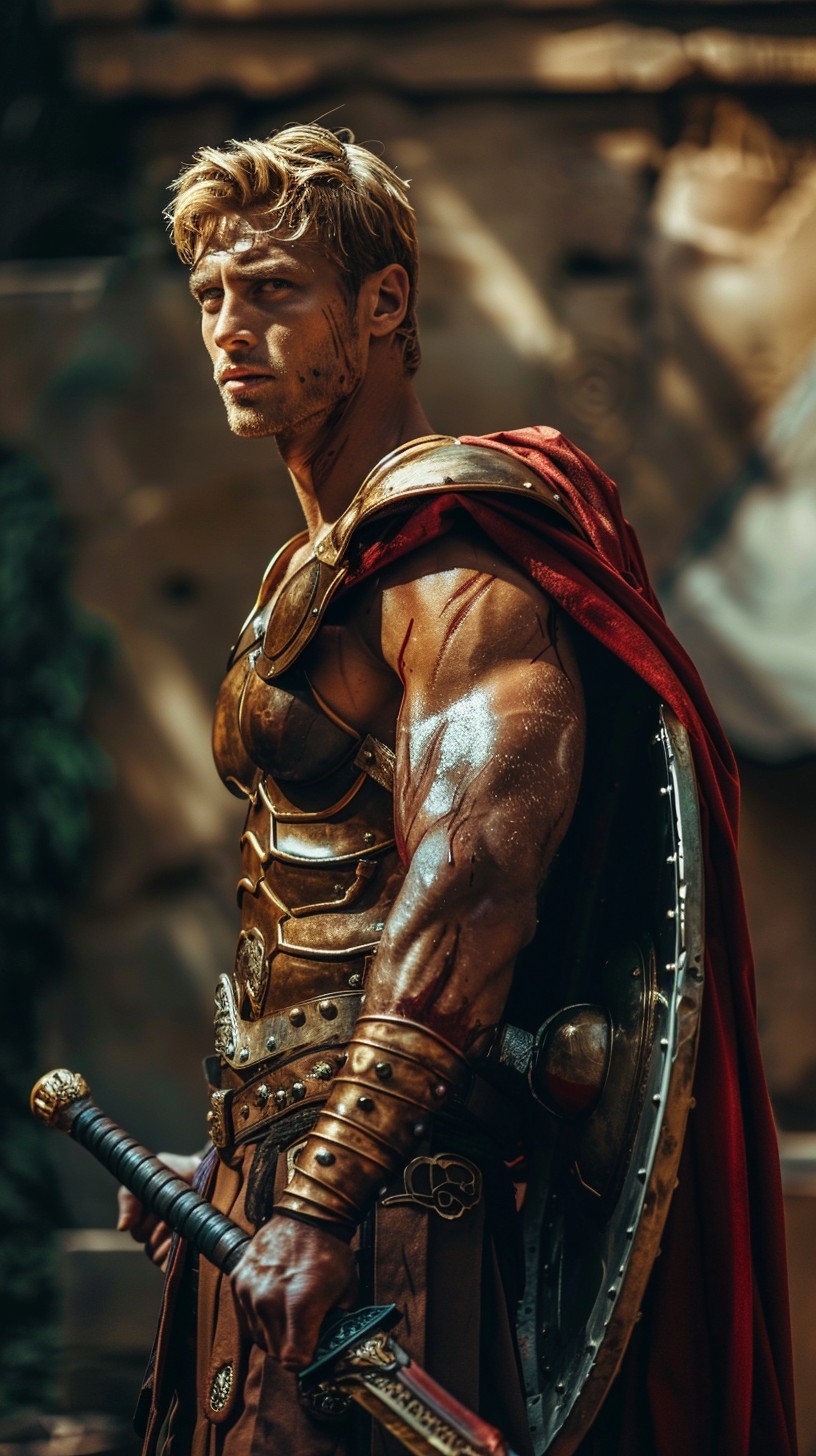 Free Heroic Warrior Pose Image - Warrior, Hero, Armor | Download at ...
