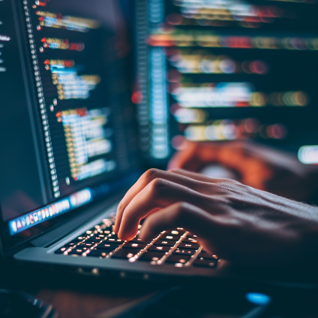Free Coding Workstation Glow Image - Technology, Coding, Programming ...