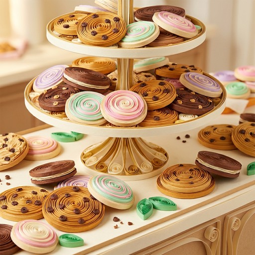 Free Paper Cookie Art Image - Quilling, Papercraft, Cookies | Download ...