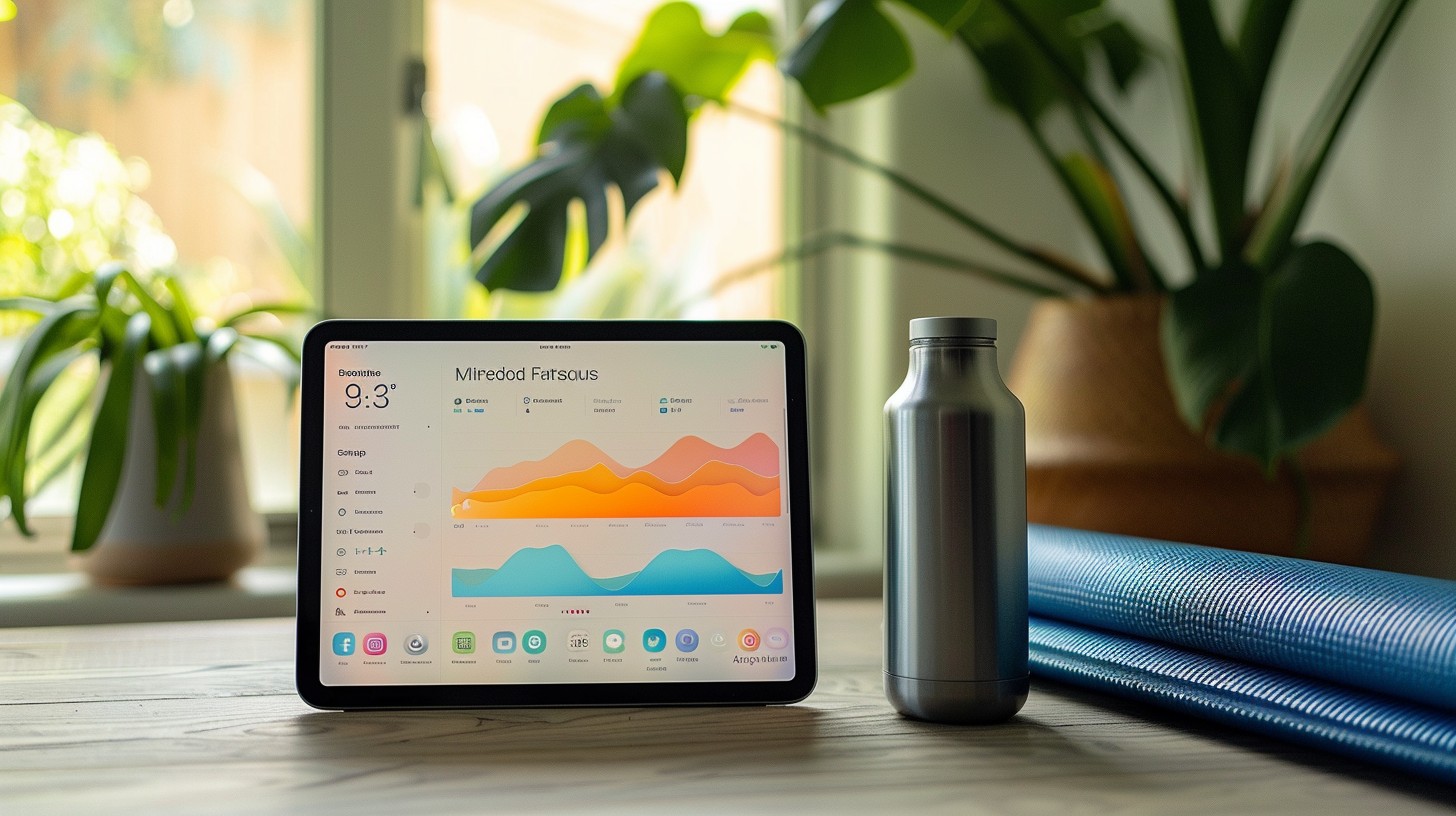 Free Tablet Fitness Tracker Photo - Tablet, Fitness, App | Download at ...