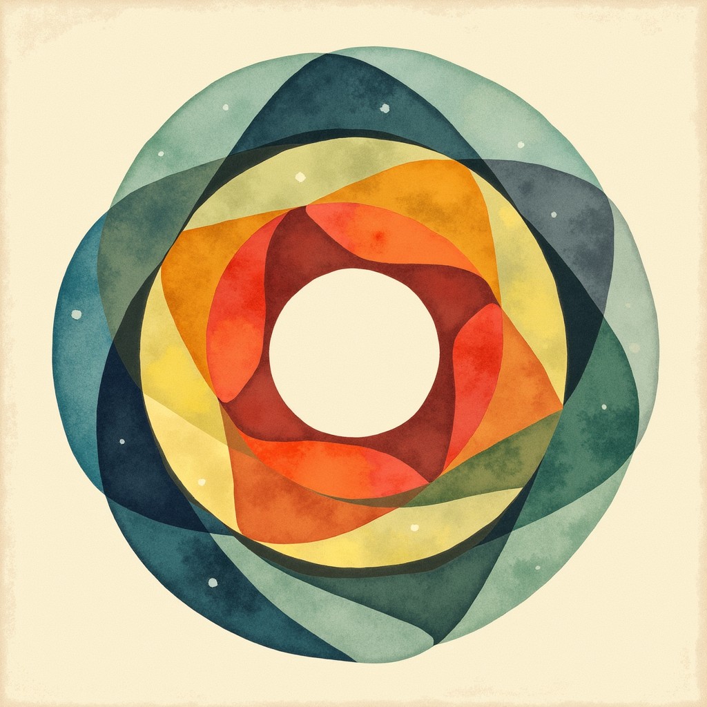 Free Geometric Radial Harmony Image - Geometric, Abstract, Radial ...
