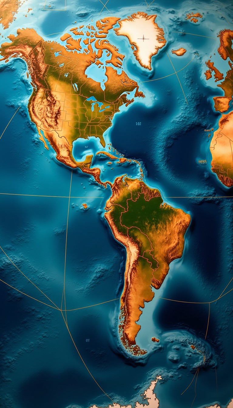 Free Earth's Vertical Portrait Image - Map, Topographical, Continents ...