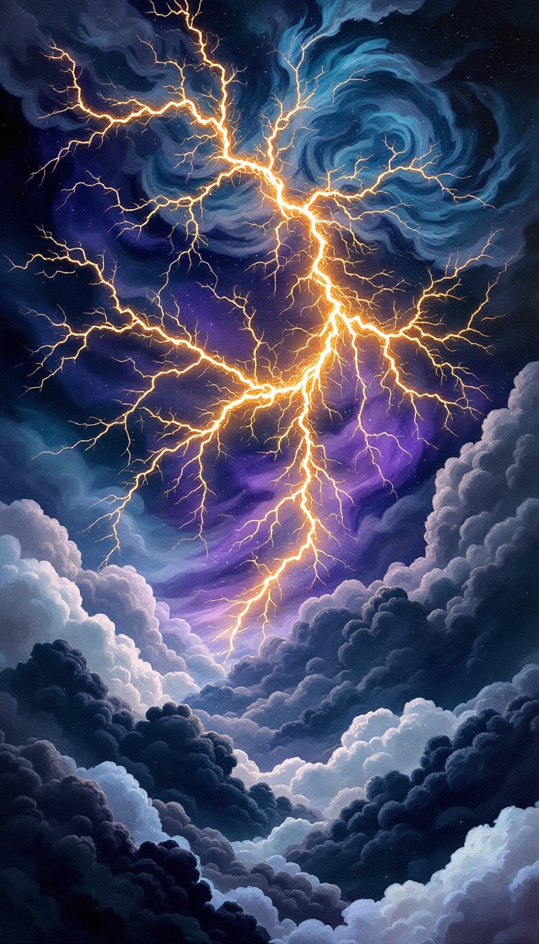 Free Lightning Splits Sky Image - Lightning, Storm, Thunder | Download ...