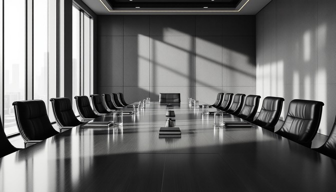 Free Monochrome Boardroom Elegance Image - Boardroom, Monochrome ...