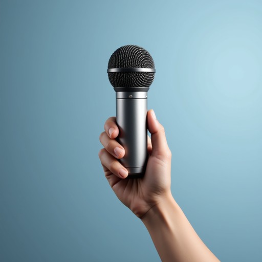 Free Microphone In Hand Image - Microphone, Hand, Silver | Download at ...