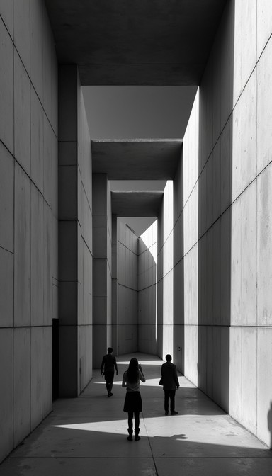 Free Concrete Passage Light Image - Concrete, Brutalist, Corridor ...