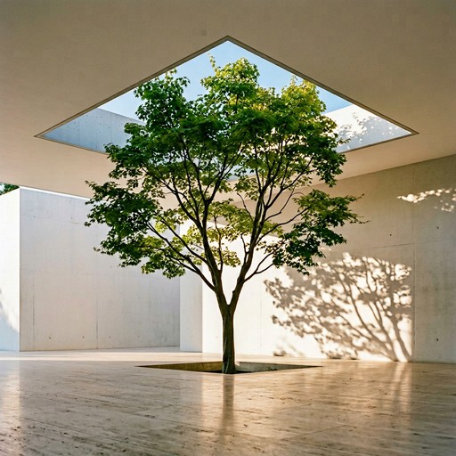 Free Nature Meets Architecture Image - Architecture, Tree, Minimalist ...
