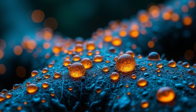 Free Golden Droplet Row Image - Droplets, Macro, Dew | Download at ...