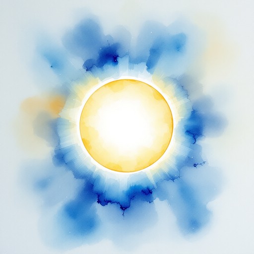 Golden Radiating Sun Free Radiant Golden Sun Image - Sun, Watercolor, Golden | Download at ...