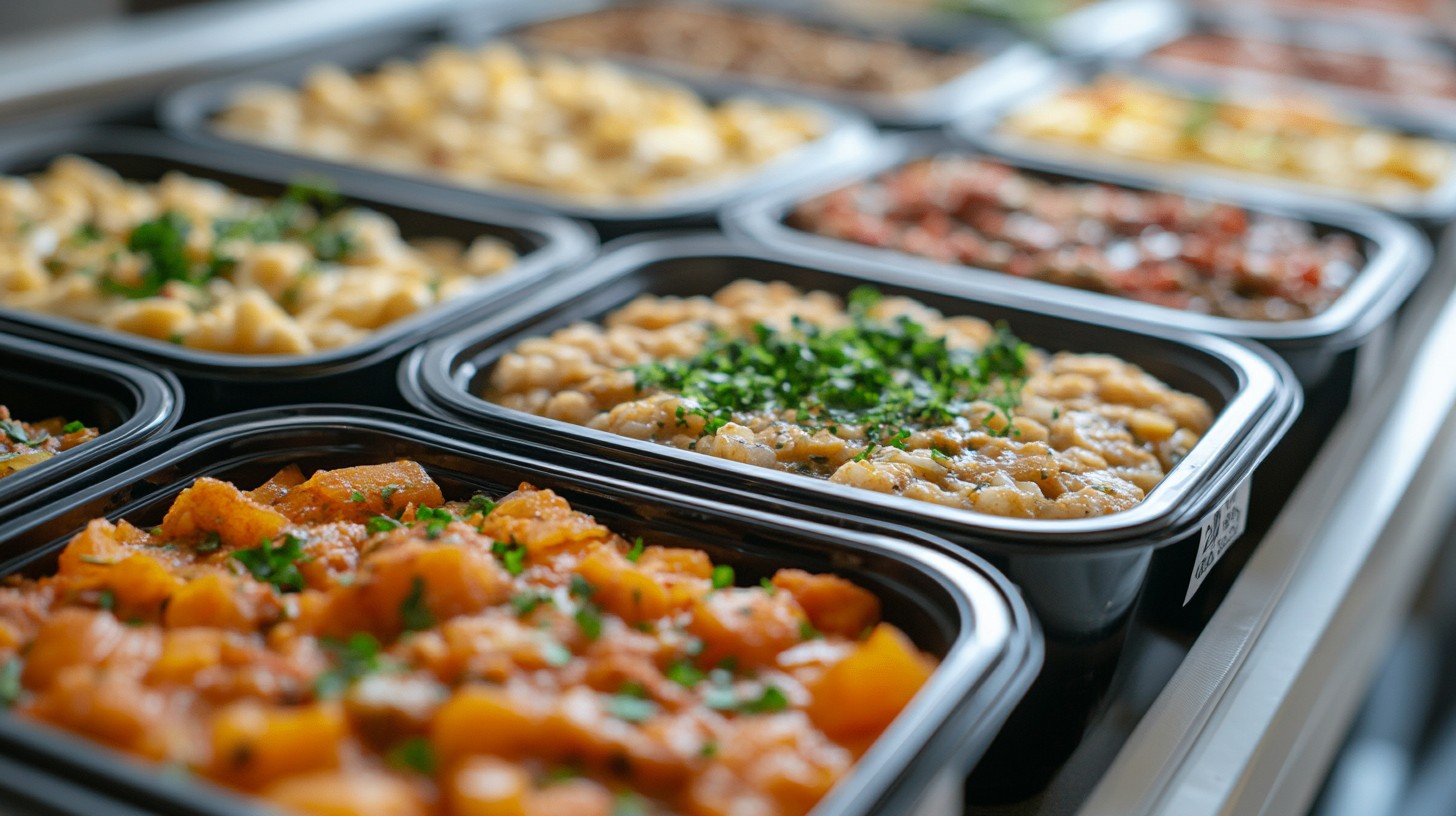 Free Prepared meal trays Image - Meal, Trays, Food | Download at StockCake