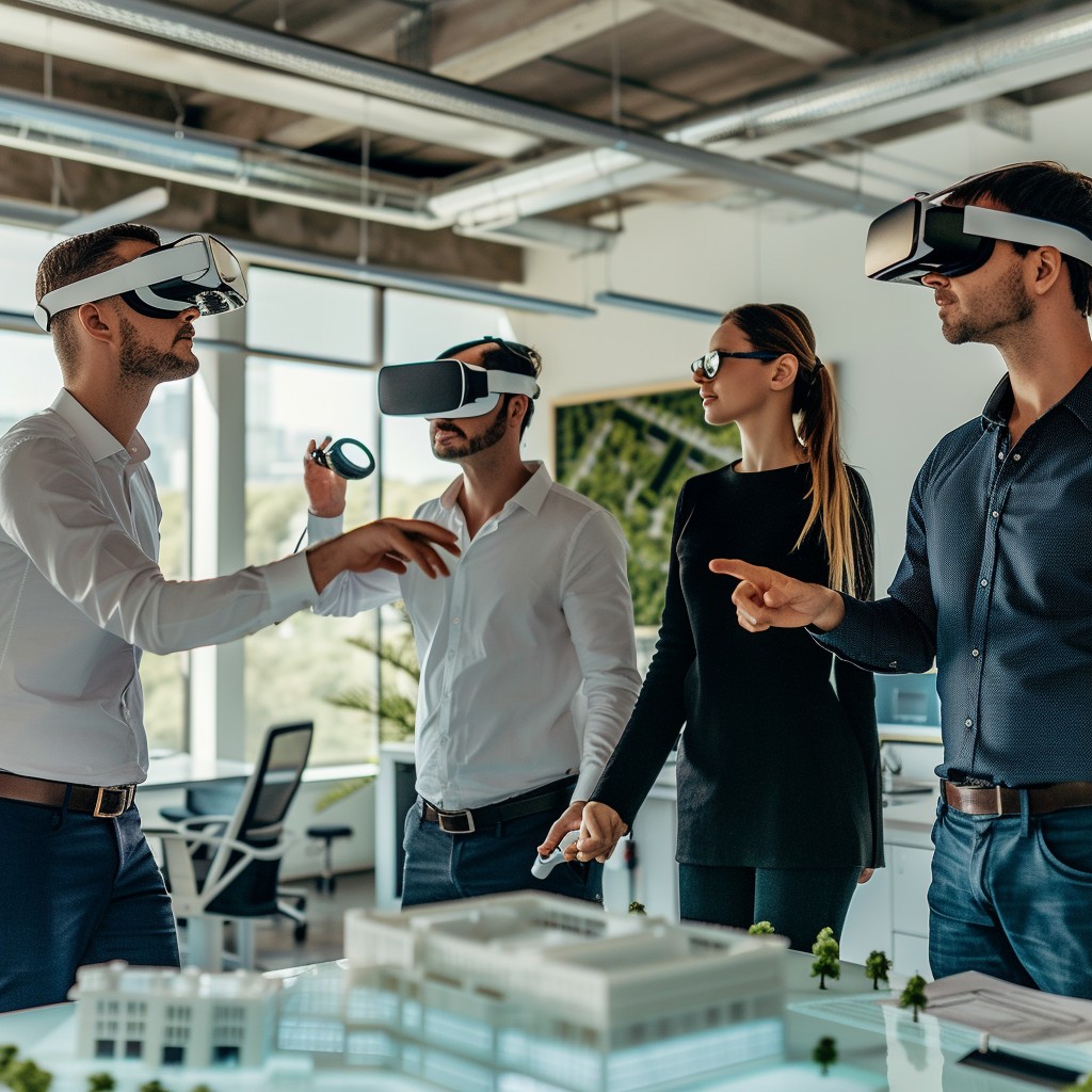 Collaborative Virtual Reality Workspace Free VR Office Collaboration Image - Virtual, Reality, Office ...