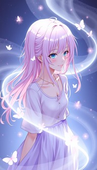 Violet Transforms Free Mystical Violet Transformation Image - Anime, Magical, Lavender ...