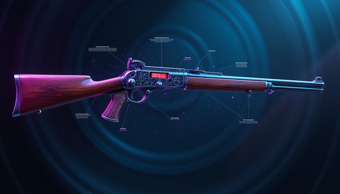 Free Cyberpunk Vintage Rifle Image | Download at StockCake