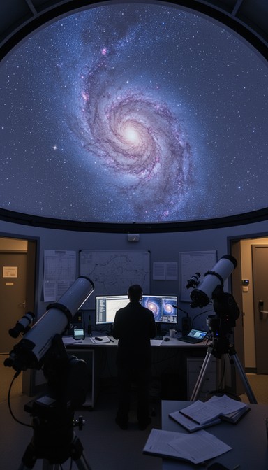 Observing Stars Lab Free Exploring Cosmic Mysteries Image - Astronomy, Observatory ...