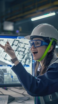 Free Engineer Analyzing Data Image - Engineer, Technology, Data ...