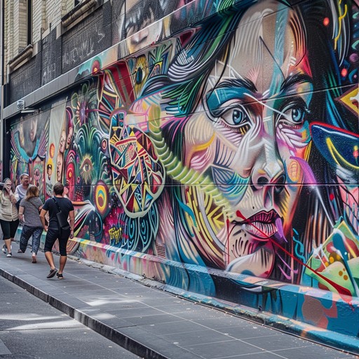 Download Vibrant Urban Art Image - Mural, Graffiti, Street-art | StockCake