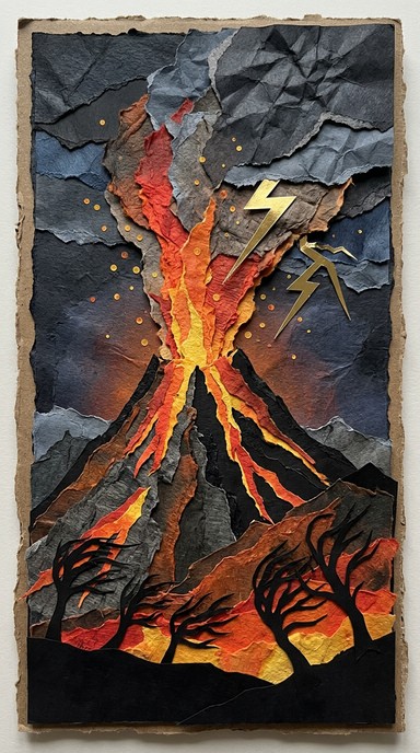 Free Volcanic Paper Eruption Image - Volcano, Eruption, Lava | Download ...