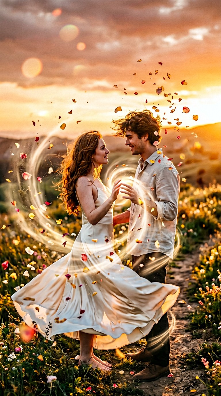 Magic Golden Hour Free Golden Hour Magic Image - Romance, Couple, Love | Download at ...