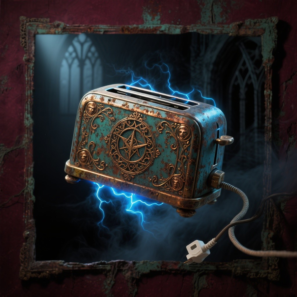Free Occult Levitating Toaster Image - Toaster, Gothic, Supernatural ...